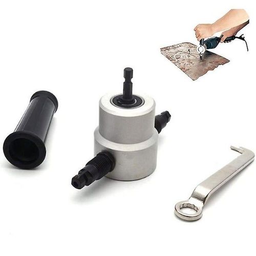 Eisenschneider Elektroschere Edelstahl 150mm für Blech, Kunststoff, Rohre - Barre verticale à 360 degrés, max. Schnitticke 2mm