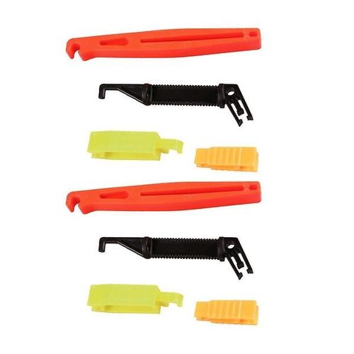 Lot de 8 extracteurs de fusibles pour voiture - Outil d'extraction de fusibles ABS durable pour réparation automobile - Couleurs assorties - Facile à utiliser et à installer