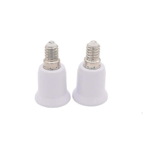 Adaptateur De Douille E14 Vers E27 - Convertit Les Ampoules E27 En Douilles E14, Lot De 4, Compatible Avec Les Ampoules Led Et À Économie D'énergie