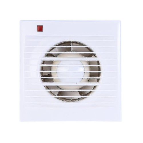 Extracteur mural - Ventilation ultra-silencieuse, débit d'air de 80 m³/h, niveau sonore de 36 dB, ABS durable, installation facile