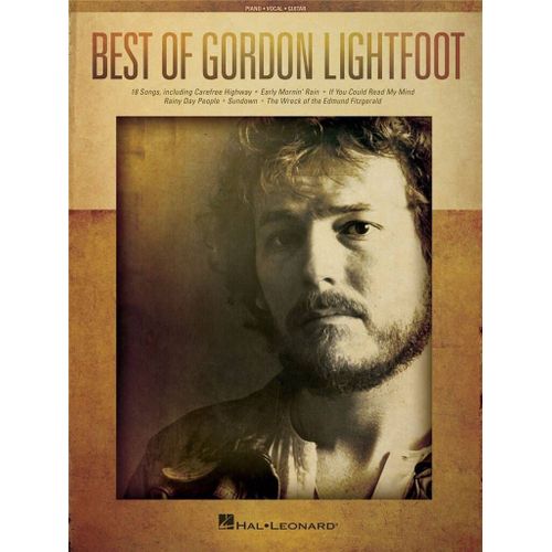 Best Of Gordon Lightfoot - Recueil Piano, Voix Et Guitare Hl00139390 9781495006852