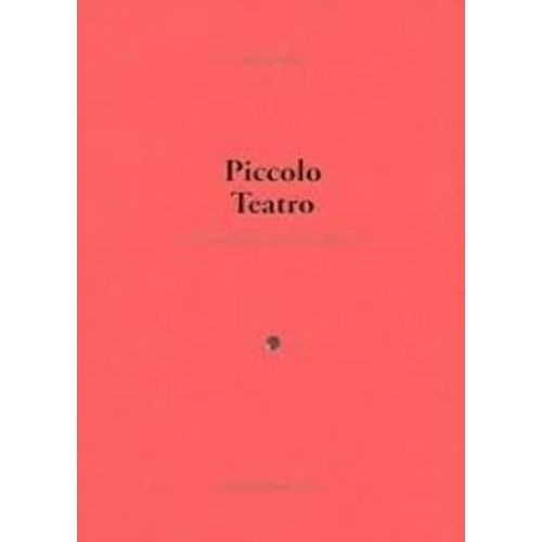 Piccolo Teatro - Josee Hansen - Dedicace Par L'auteur