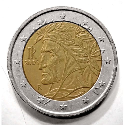 Pièce De 2 Euros 2005 Danté Alighieri R