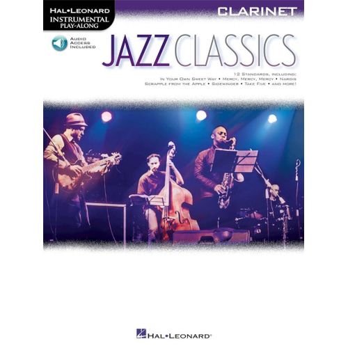 Jazz Classics Instrumental Play-Along - Recueil Avec Support(S) En Ligne Clarinette Hl00151813 9781495047480