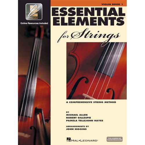 Essential Elements For Strings - Book 1 With Eei - Recueil Avec Support(S) En Ligne Violon Hl00868049 9780634038174