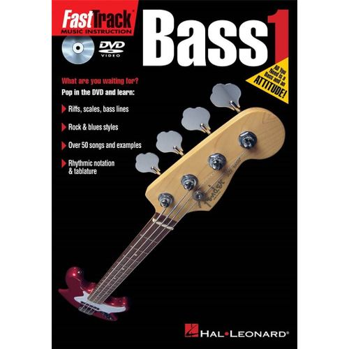 Fasttrack - Bass Method 1 - Dvd - Dvd Guitare Basse Hl00696058 9781423463269