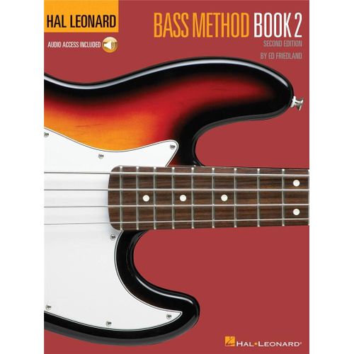 Hal Leonard Bass Method Book 2 (2nd Edition) - Recueil Avec Support(S) En Ligne Guitare Basse Hl00695070 9780793563791
