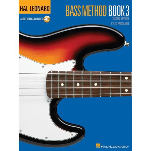 Hal Leonard Bass Method Book 3 (2nd Edition) - Recueil Avec Support(S) En Ligne Guitare Basse Hl00695072 9780793563814