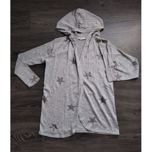 Gilet Gris À Capuche 12 Ans H&m