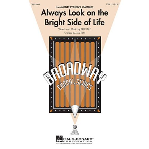 Eric Idle : Always Look On The Bright Side Of Life - Partitions Pour Chorales Chant Hl08621804