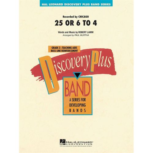 Robert Lamm : 25 Or 6 To 4 - Set Concert Band Hl08724762