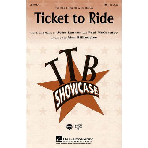John Lennon_Paul Mccartney : Ticket To Ride - Partitions Pour Chorales Ttb Hl08201324