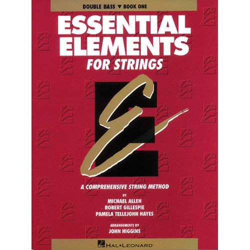 Essential Elements For Strings Book 1 Double Bass - Recueil Bass Hl04619004 9780793543076
