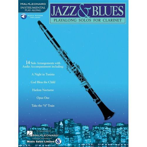 Jazz & Blues Play-Along Solos - Recueil Avec Support(S) En Ligne Clarinette Hl00841439 9780634004421