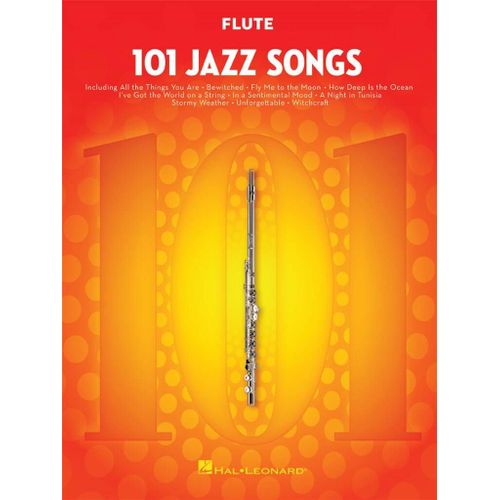 101 Jazz Songs For Flute - Recueil Flûte Traversière Hl00146363 9781495023361
