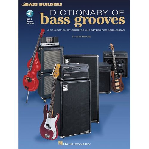Dictionary Of Bass Grooves - Recueil Avec Support(S) En Ligne Guitare Basse Hle00695266 9780793589647