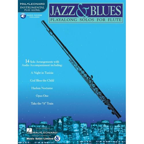 Jazz & Blues Instrumental Play-Along For Flute - Recueil Avec Support(S) En Ligne Flûte Traversière Hl00841438 9780634004407