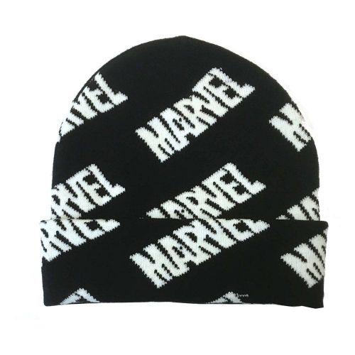 Marvel - Bonnet Noir Logo