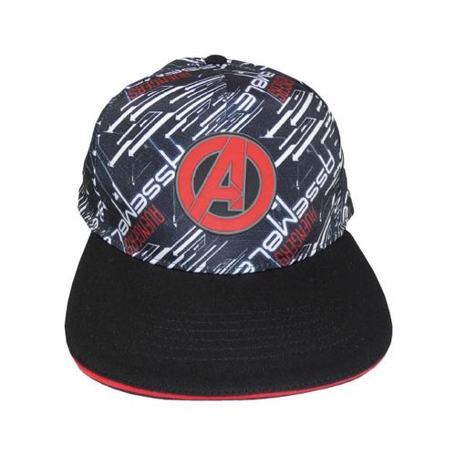 Marvel - Casquette Noire Et Grise Logo Des Avengers