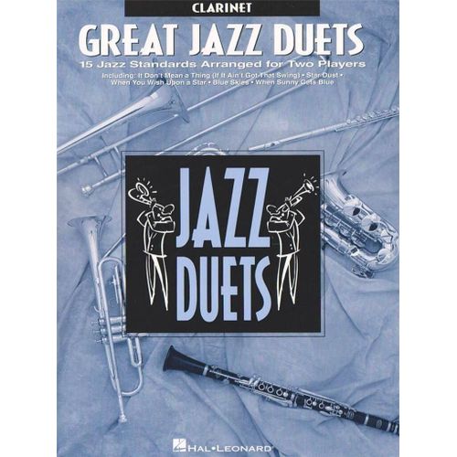 Great Jazz Duets Clarinet - Recueil Clarinette Hl00841017 9780793549146