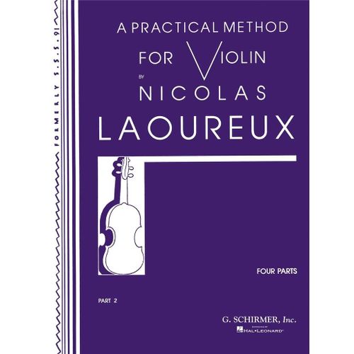 Nicolas Laoureux : Practical Method - Part 2 Method - Recueil Violon Hl50326960 9780793554546