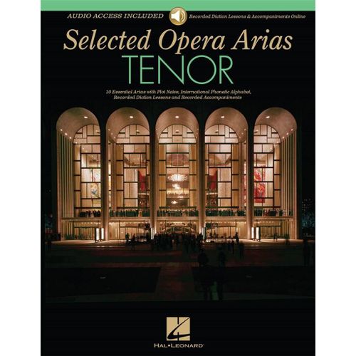 Robert L. Larsen : Selected Opera Arias - Recueil Avec Support(S) En Ligne Tenor Voice Hl50600347 9781495030932