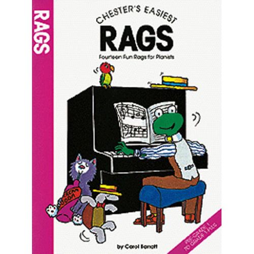 Carol Barratt : Chester's Easiest Rags - Recueil Piano Musch58727 9780711922761