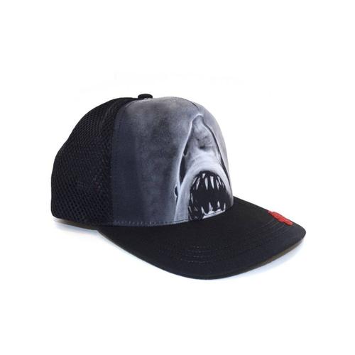 Les Dents De La Mer - Casquette Snapback Noire Impression Par Sublimation