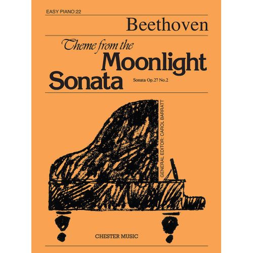 Ludwig Van Beethoven : Sonate 14 Cis Op.27/2 (Mondsch.) - Recueil Easy Piano Musch55522 9780711941120