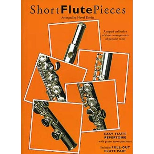 Hywel Davies : Short Flute Pieces - Recueil Flûte Traversière Et Piano Musch68717 9781844496044