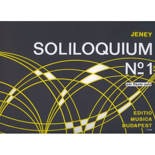 Zoltan Jeney : Soliloquium No. 1 - Recueil Flûte Traversière 9790080061534 Embz6153