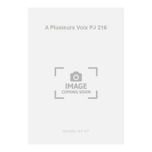 A Plusieurs Voix Pj 216 Guantanamera - Partitions Pour Chorales 4-Part Vocal, Guitar And Percussion 9790047321657 Alhe32165