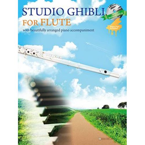 Makoto Goto : Studio Ghibli For Flute English Version - Recueil Avec Partie(S) Séparée(S) Et Cd Flûte Traversière Et Piano Zo548596 9784115485969