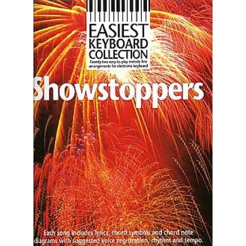 Paul Honey : Easiest Keyboard Collection: Showstoppers - Recueil Keyboard Musam944218 9780711966031