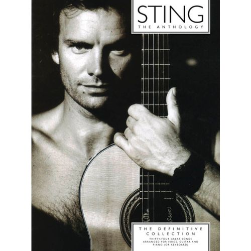 Sting Anthology: The Definitive Collection - Recueil Piano, Voix Et Guitare Musam85259 9780711927032