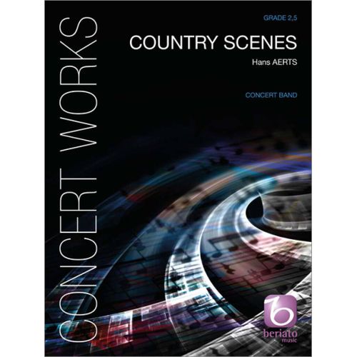 Hans Aerts : Country Scenes - Conducteur Concert Band/Harmonie 9790365223961 Bmp13015597