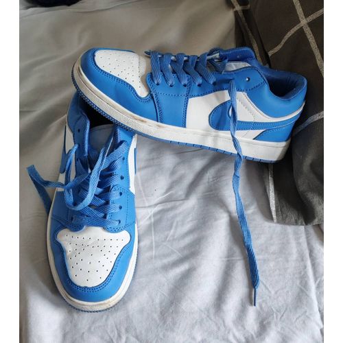 Baskets Basses En Cuir Air Jordan 1 - 40