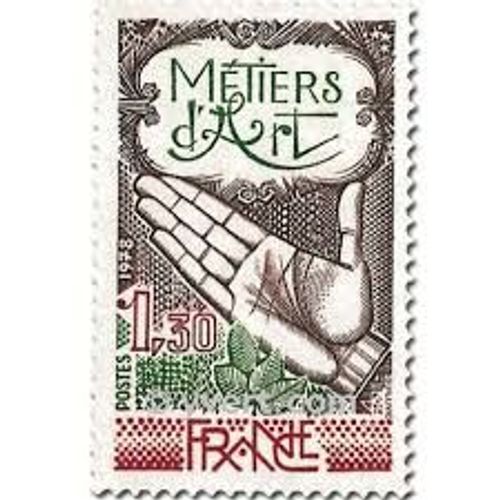 Métiers D'art Année 1978 N° 2013 Yvert Et Tellier Luxe