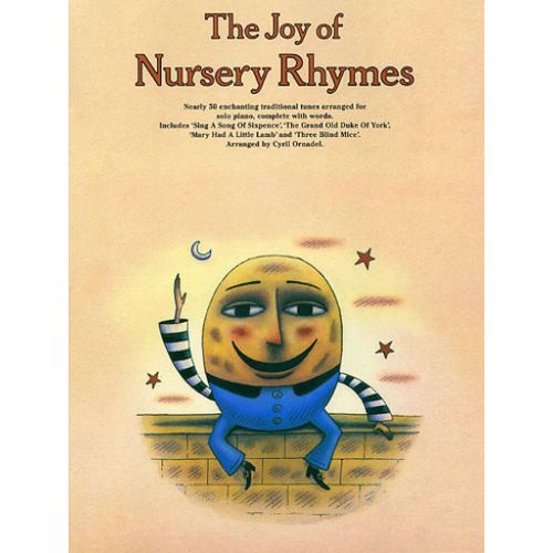 The Joy Of Nursery Rhymes - Recueil Piano Musam91357 9780711936164