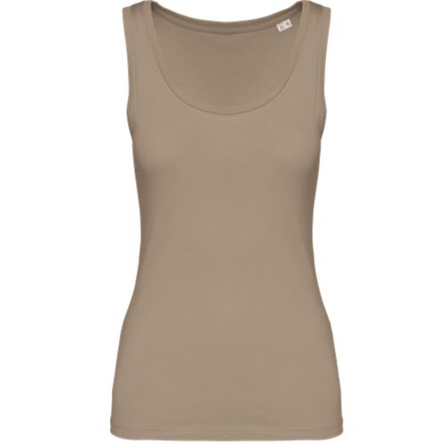 Débardeur Écoresponsable - Femme - Pat341 - Beige Sable