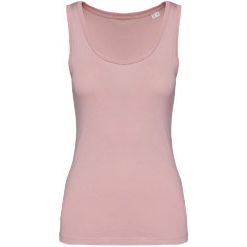 Débardeur Écoresponsable - Femme - Pat341 - Rose Pétale