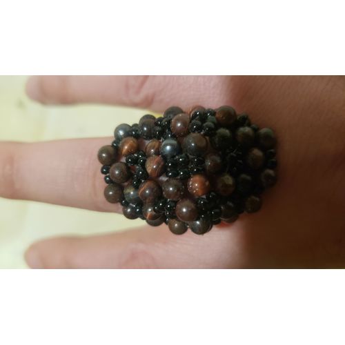 Bague En Oeil De Tigre