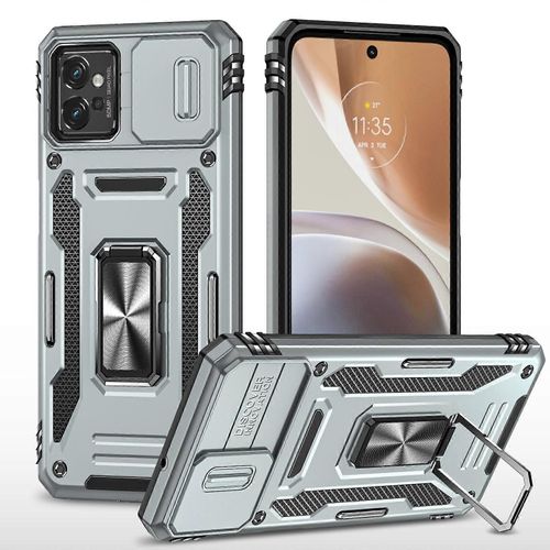 Étui De Téléphone Armor Pc + Tpu Camera Shield