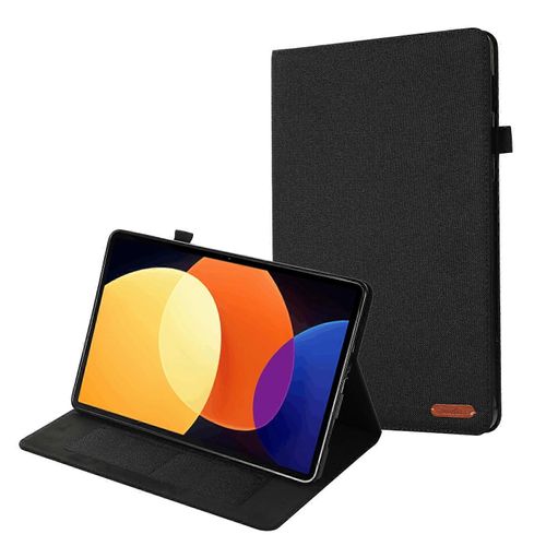 Pour Xiaomi Mi Pad 5 Pro 12.4 Étui Pour Tablette En Cuir En Tissu