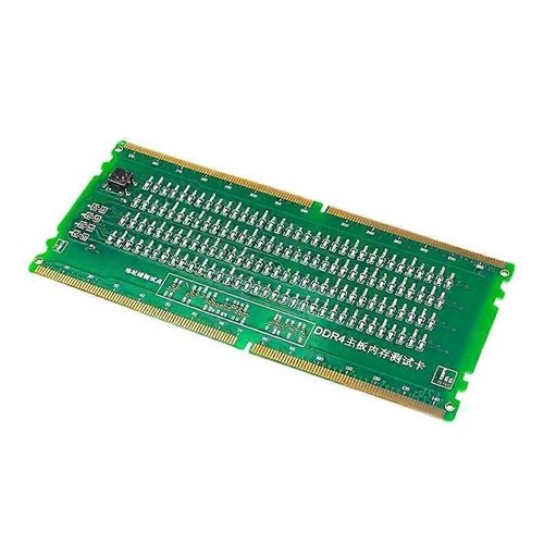DDR4 Test Carte Mémoire Emplacement LED Bureau Carte Mère Réparation Analyseur Testeur