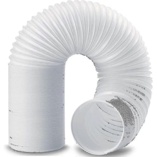 Tuyau de climatiseur, diamètre 150mm flexible Pvc Tuyau de drainage Tube de ventilation 2m Longueur Tuyau universel