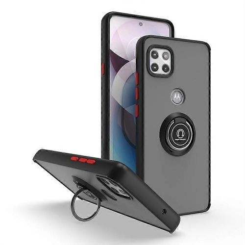 Pour Motorola One 5g Ace Q Shadow 1 Series Tpu + Pc Phone Case With Ring