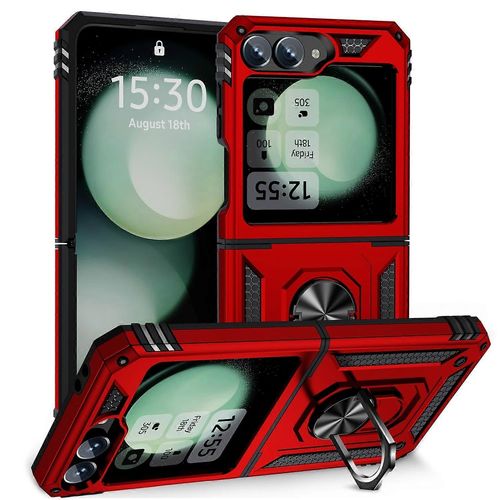 Étui De Téléphone Tpu + Pc Antichoc Avec Support