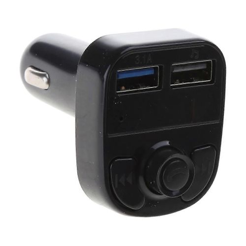 Chargeur De Voiture Sans Fil X8 Émetteur Fm Led Compatible Bluetooth 2x Usb Handfree