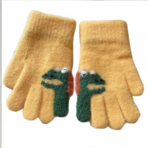 Gants De Doigts Complets D¿Animaux Mignons Pour Les Gants De Motif De Dessin Animé Kawaii Pour Tout-Petits Garçons